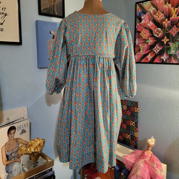 Quiet Culture Slow Down Gown Millie Print Dress - Picture 4 of 11